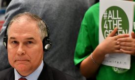 Scott Pruitt may be lying about those "death threats" he's received.