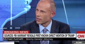 Anderson Cooper CNN Michael Avenatti Stormy Daniels Michael Cohen raid Donald Trump