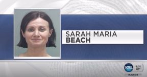 Sarah Maria Beach coffee Delta flight arrest mental evaluation