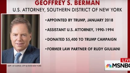 Geoffrey Berman Preet Bharara Donald Trump Michael Cohen FBI raid