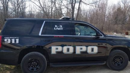 Popo joke police Bath Township Police Department Michigan