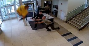 Man jumps over balcony trying to escape Utah courtroom