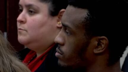 Dwayne Herelle Jr., 28, appears in court on Wednesday, Feb. 15, 2023 to face a murder charge in the death of Irene Torres, 24. (Screenshot from ABC affiliate WKRN)